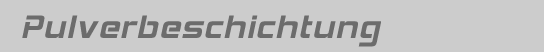 Pulverbeschichtung